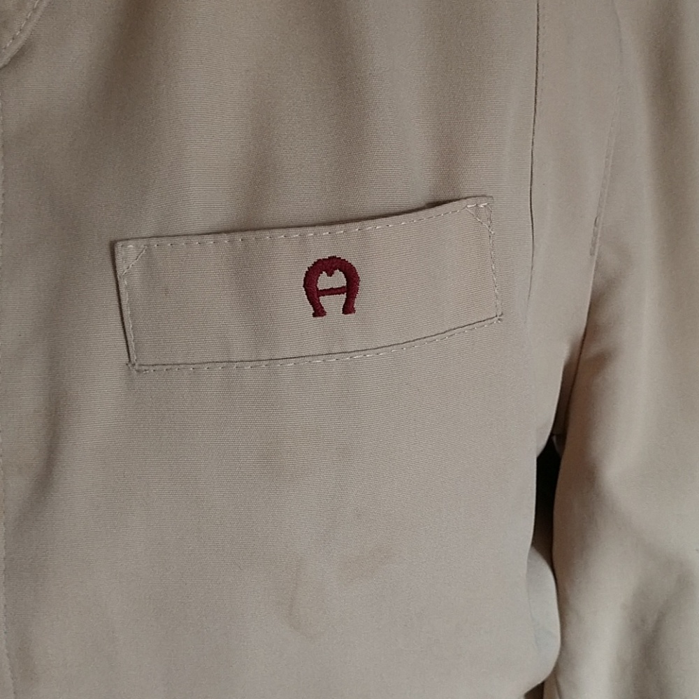 #11 VINTAGE WOOL lined VINTAGE 1970s DESIGNER Etienne Aigner Cubby Bomber Jacket